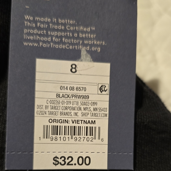 Universal Thread Black Strapless Dress - Picture 2 of 6